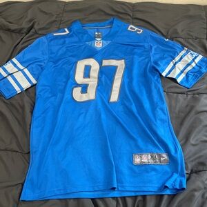 Nike Blue Jersey with Silver Details